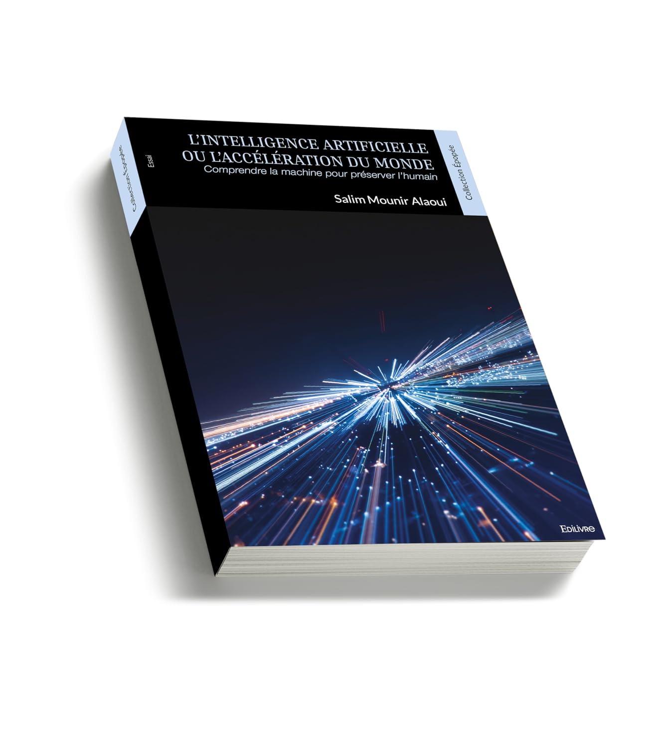Couverture du livre L'Intelligence artificielle ou l'accélération du monde